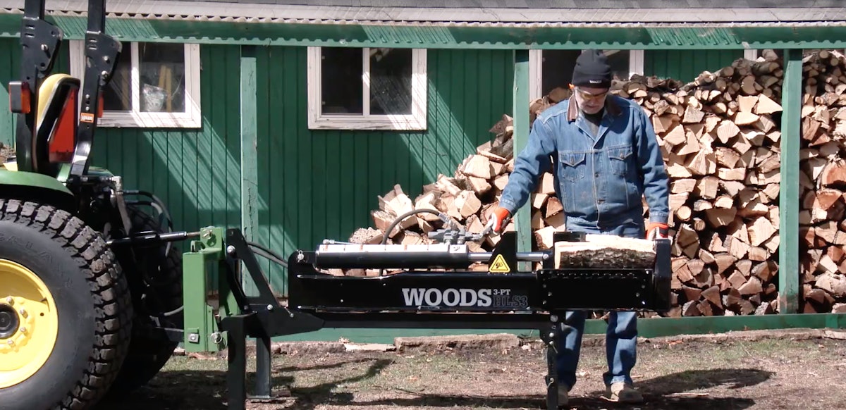 Woods wood splitter deals