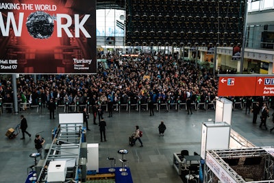 Bauma 2019 eastern gate queue