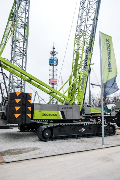 Bauma 2019 zoomlion ZCC 1300