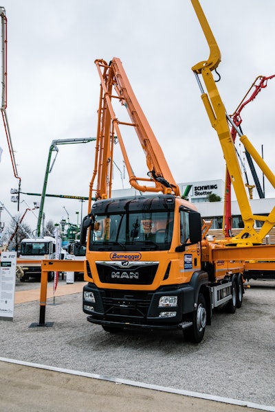 Man display at bauma 2019