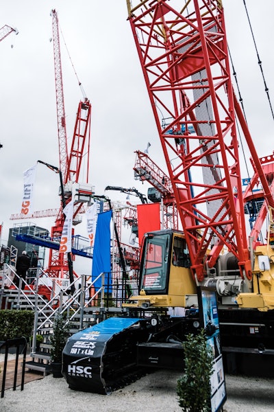Bauma 2019 cranes