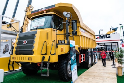 lgmg cmt96 sand dumper truck