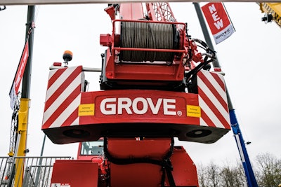 gebr. markewitsch grove GMK 3060L at Bauma 2019