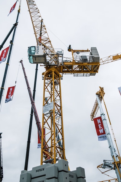 potain crane at bauma 2019