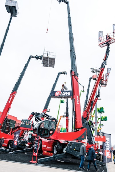 magni crane at bauma 2019
