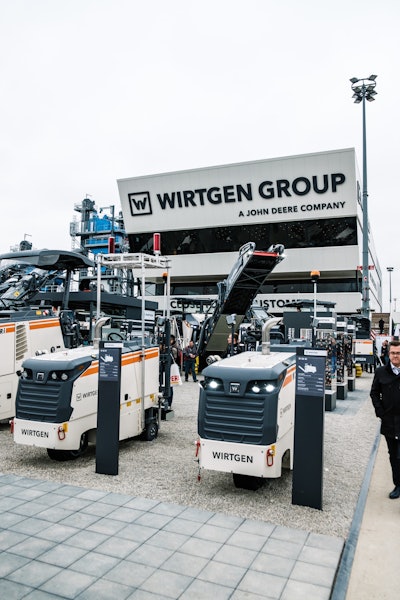 wirtgen grou by john deere at bauma 2019