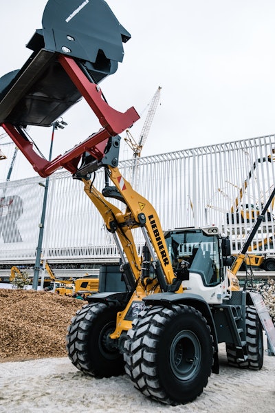 liebherr machinery bauma 2019