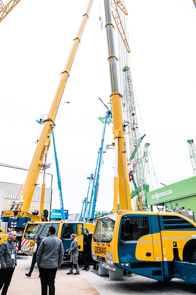 demag cran display bauma 2019