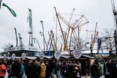 cranes at bauma 2019