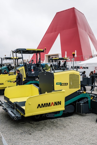 compact paver, ammann machinery at bauma 2019