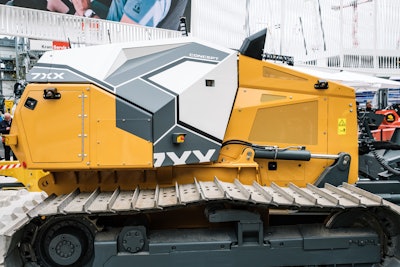 autonomous dozer the liebherr concept 7xx