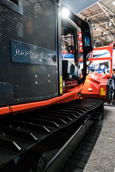 prinoth raptor 500 side view