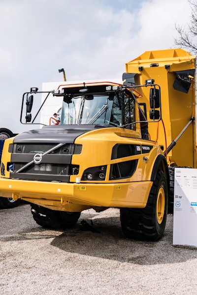 volvo A30G articulated hauler
