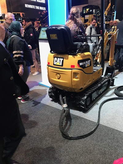 Cat Electric Excavator