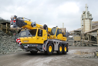 three-axle GMK3060L crane