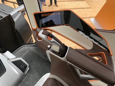 Wheel Loader Interior