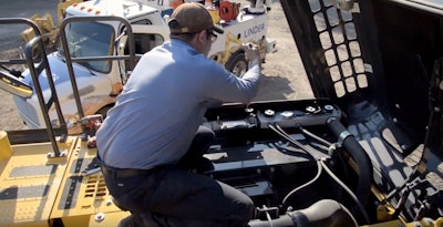 Screen shot from Linder corporate video.