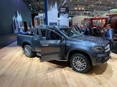 Mercedes X-Class 350 d 4 Matic at bauma 2019