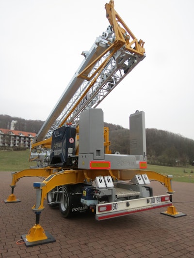 Manitowoc Potain Hup M 28-22 crane