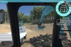 Kobelco K-Dive video screen shot