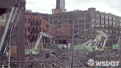 Screen shot from WSDOT video.