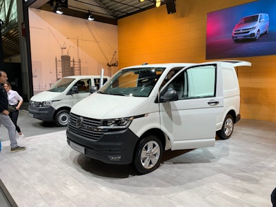 Volkswagen Transporter 6.1 van at Bauma 2019