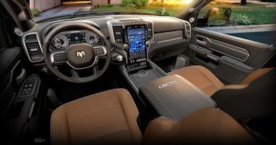 2019 Ram Hd Kentucky Derby Limited Black And Saddle Interior