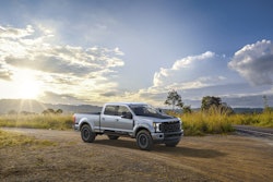 Dirt road in country