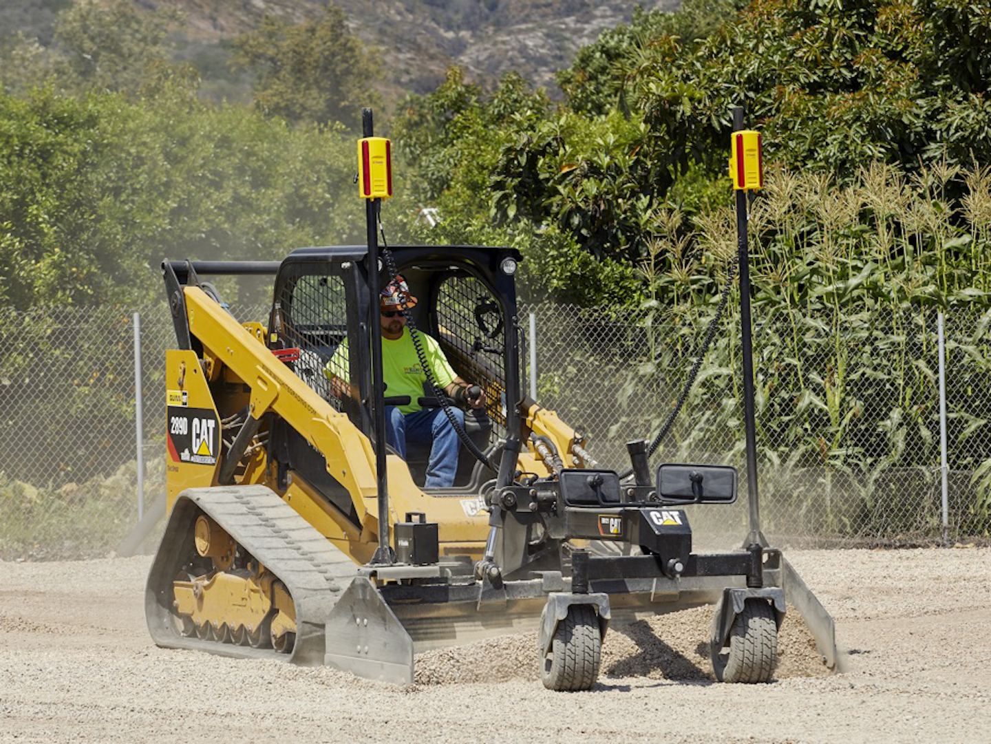 Trimble debuts 2D, laserguided grade control system Equipment World