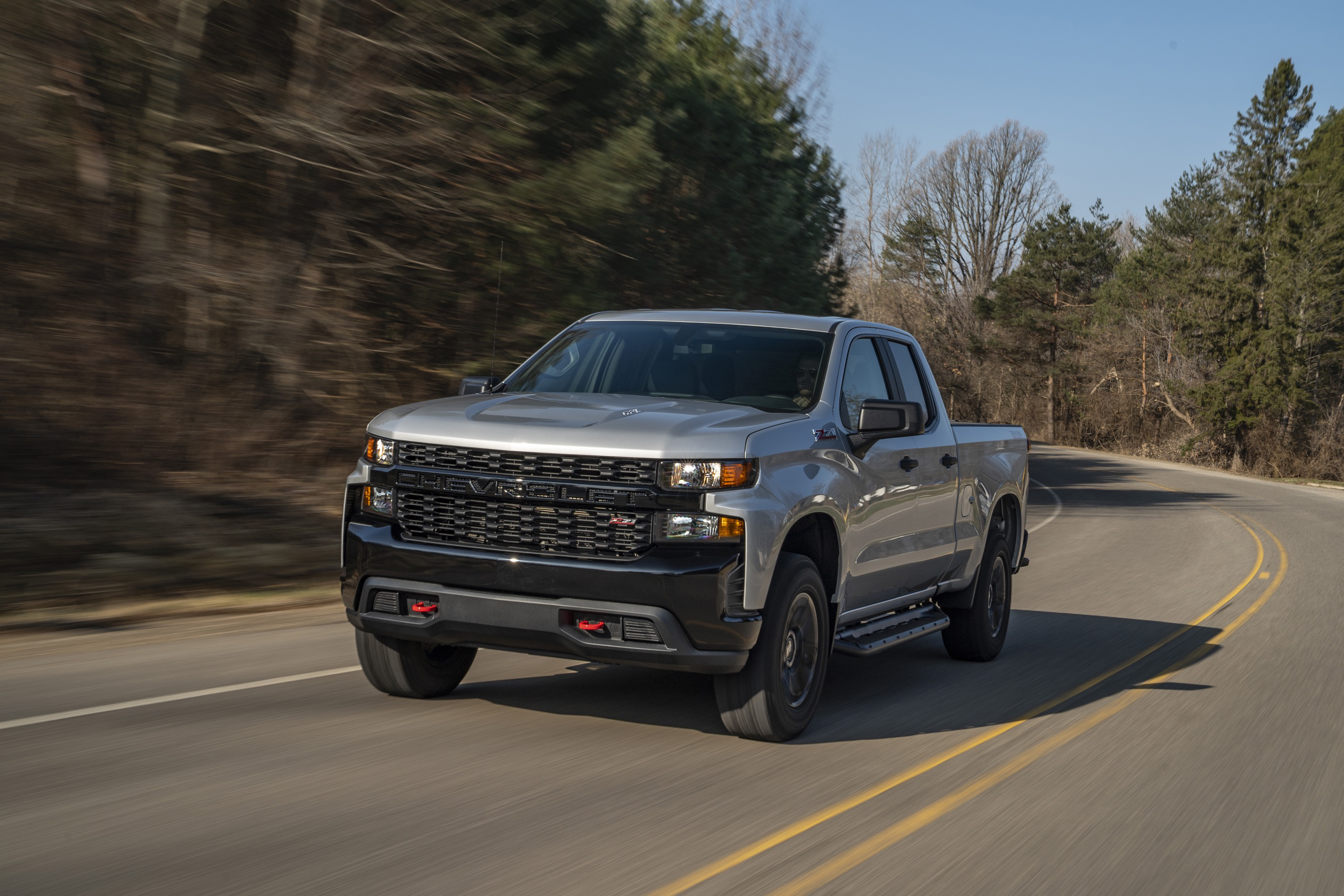 2020 Chevrolet Silverado Custom Trail Boss front grill