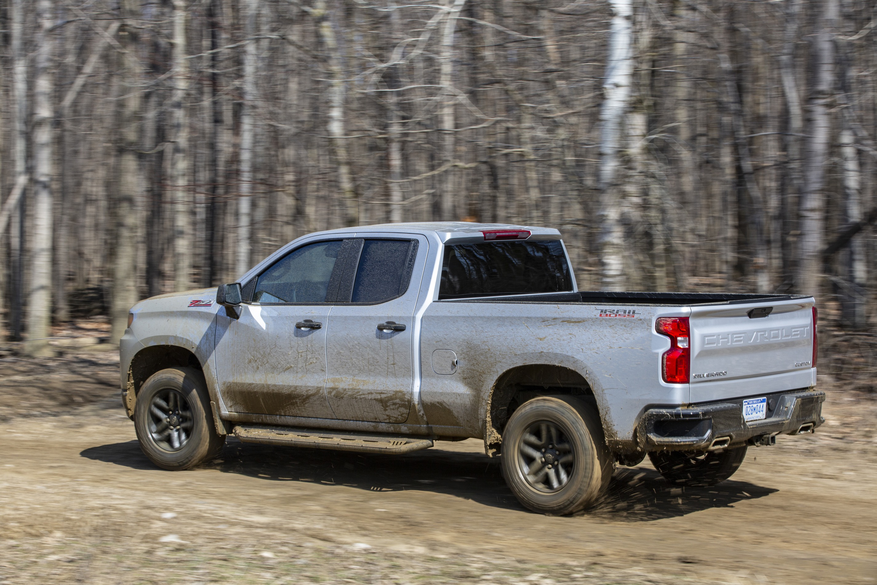 2020 Chevrolet Silverado Custom Trail Boss side view