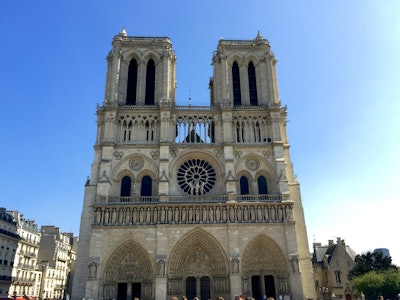 Notre Dame cathedral in Paris in 2015. Photo: Wayne Grayson