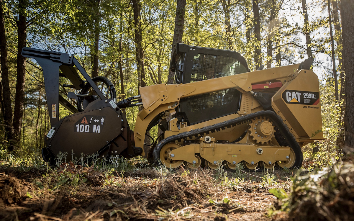 Cat’s new 299D2 XHP Land Management CTL is built for the brush ...