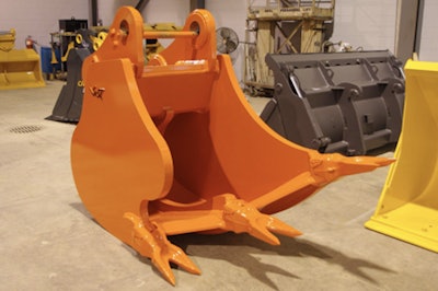 Leading Edge Hi Cap Multi Ripper Bucket