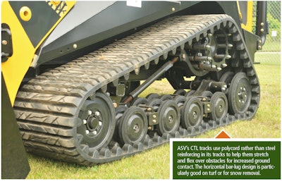 track tension maintenance on CTL