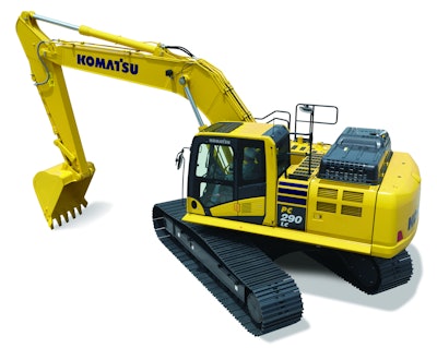 Komatsu adds new excavator model to Machine Control lineup