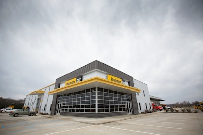 cat dealer thompson machinery facility