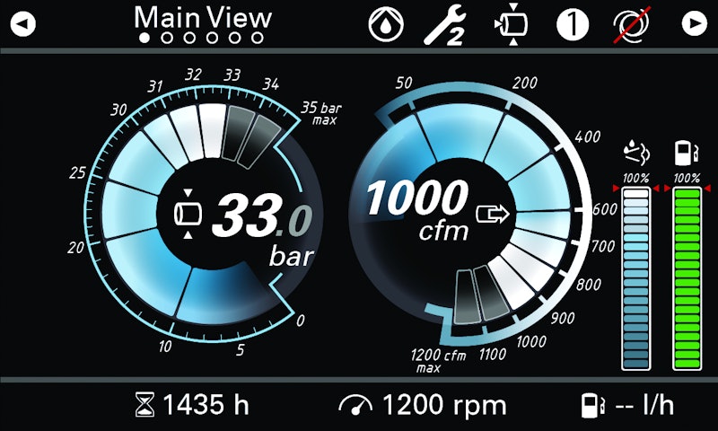 Atlas Copco designs touchscreen control for air compressors | Equipment ...
