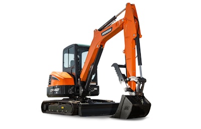doosan DX42-5 mini excavator