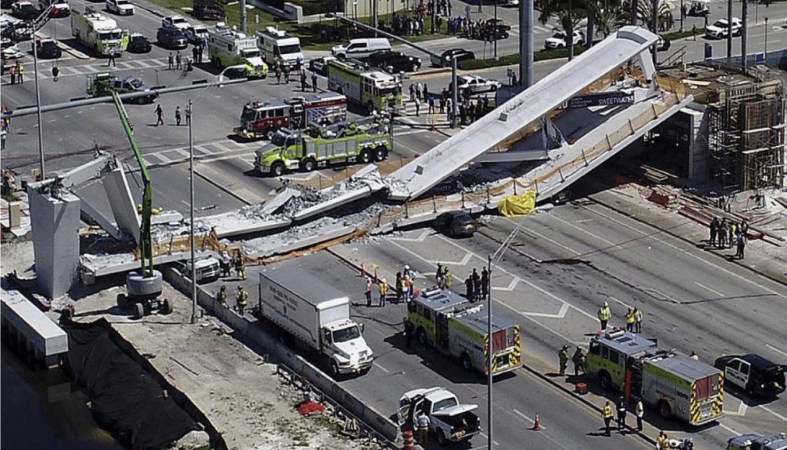 FIU Miami pedestrian bridge collapse