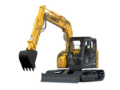 Kobelco SK75SR-7 excavator