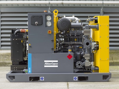 Atlas Copco high pressure booster compressor