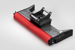 Rototilt grading beam