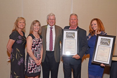 Chaney employees receive Maryland ACI 2019 Excellence in Concrete Awards. Photo: Chaney Enterprises.