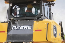 Deere 850L rear visibility