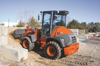 Hitachi ZW80 compact wheel loader