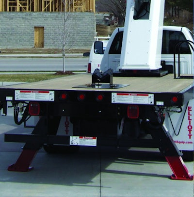 Elliott V60 material handling aerial work platform