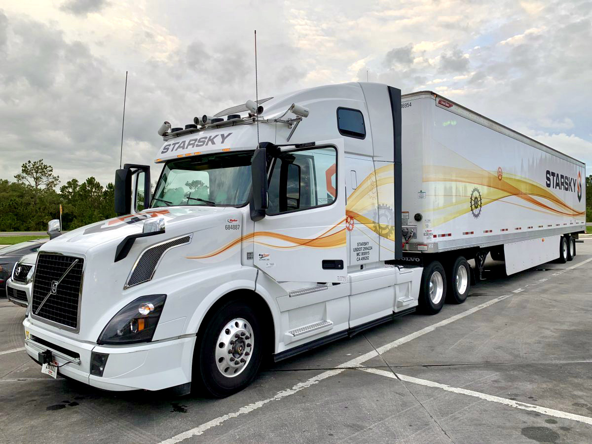 Starsky Robotics unmanned drive Florida