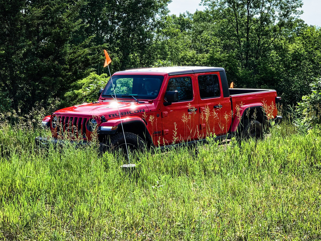 2020 Jeep Gladiator off-road trail