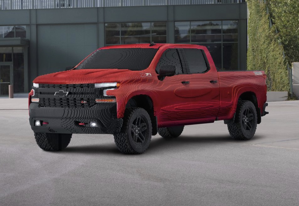 2019 Chevrolet Silverado 1500 LT Trail Boss Lego
